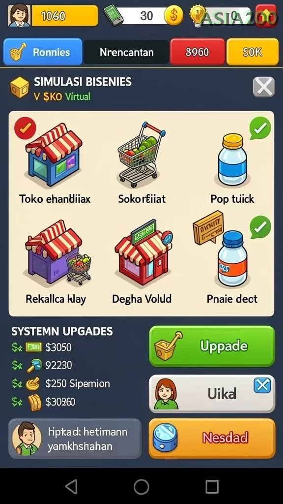 Galeri pratinjau visual asia200 build APK resmi terbaru